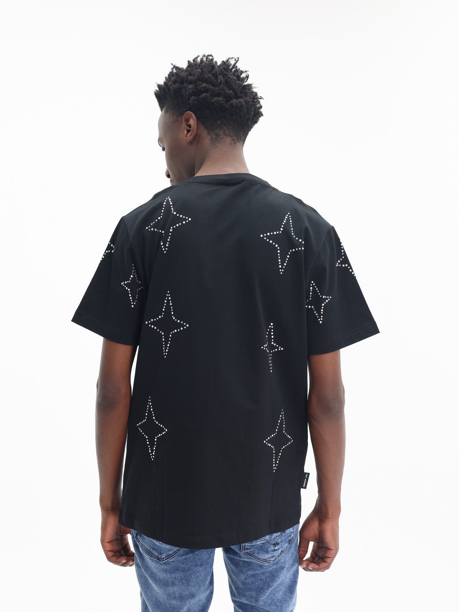 Cutty T-Shirt Multi Stars Black